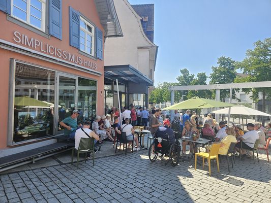 Außenansicht des Bistro Simplex