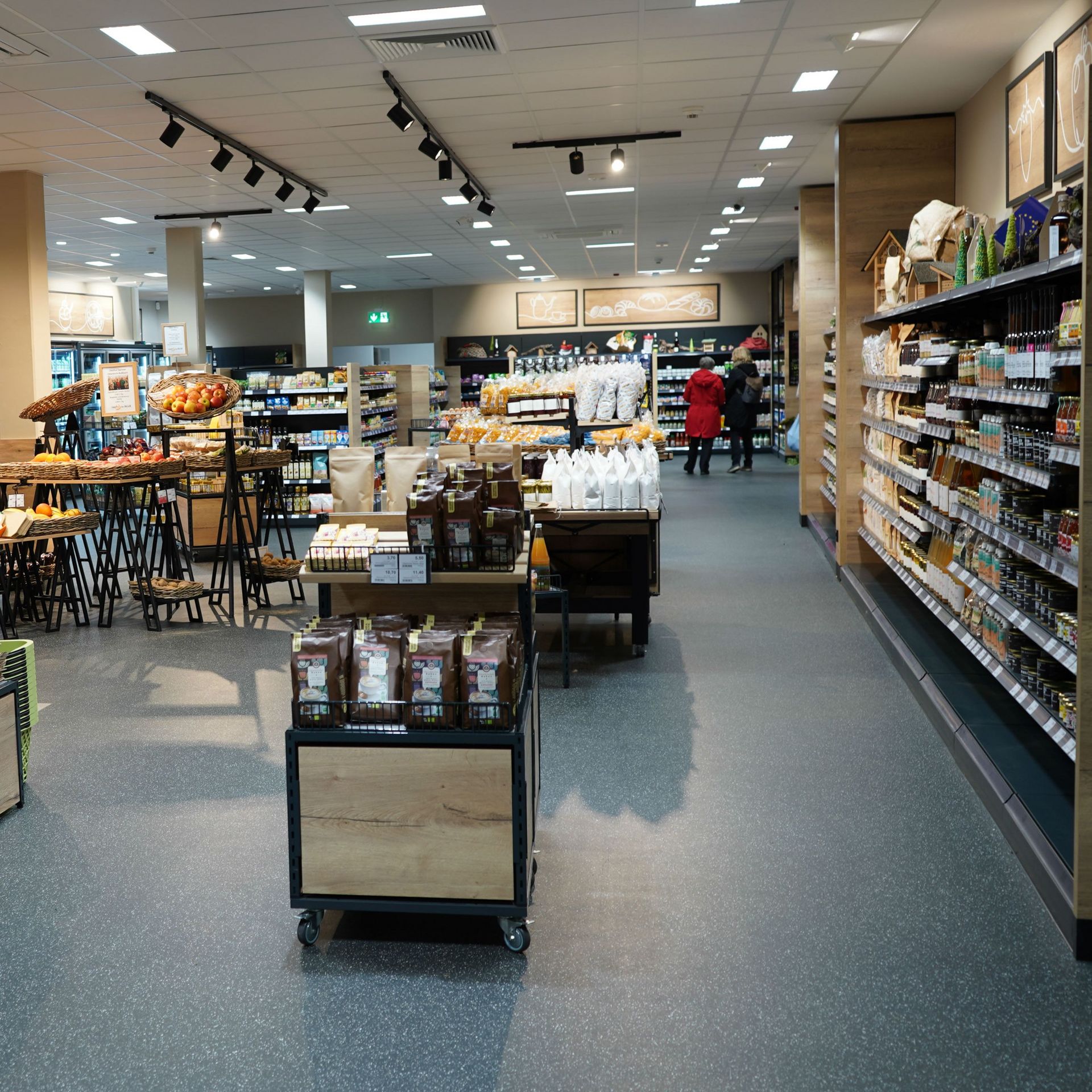 Blick in den Markt des TREFFpunkts für ALLE