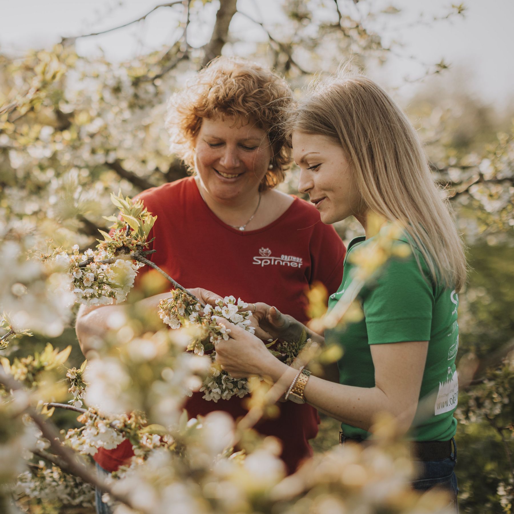 Christine Spinner mit ihrer Tochter